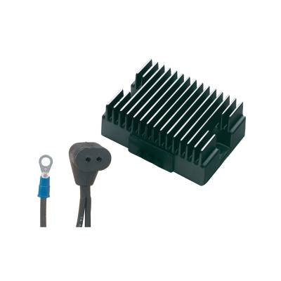 ACCEL - ACCEL 201101B Voltage Regulator Electronic Black for Harley Davidson