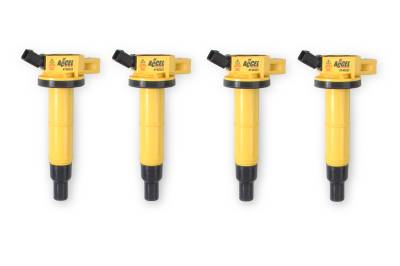ACCEL - ACCEL 140333-4 Direct Ignition Coil Kit for Toyota/Lexus/Scion 2.4L I4 4Pc