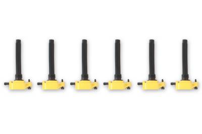 ACCEL - ACCEL 140648-6 Coil Kit for 11-16 Chrysler/Dodge/Jeep 3.6L Yellow