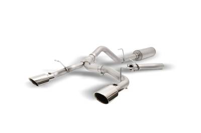 Gibson Performance Exhaust - Gibson Performance 69551 Cat-Back Dual Split Exhaust System for 21-24 Bronco