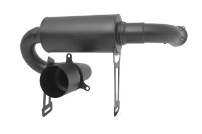 Gibson Performance Exhaust - Gibson Performance 98032 Single Exhaust for Can-Am UTV