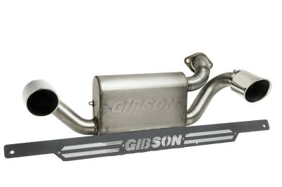 Gibson Performance Exhaust - Gibson Performance 98045 Dual Exhaust for Polaris UTV