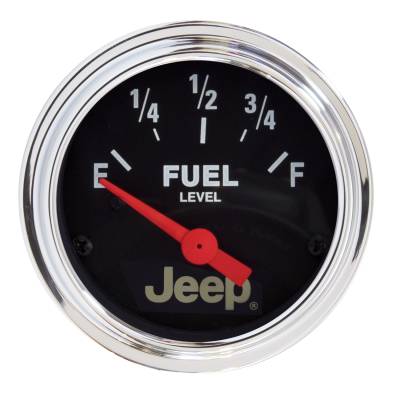 AutoMeter - AutoMeter 880428 Air Core Fuel Level Gauge 73-10Ohm 2-1/16" for Jeep
