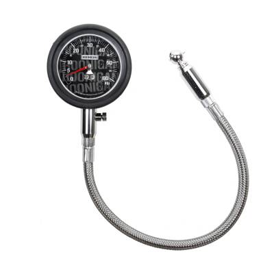 AutoMeter - AutoMeter 2160-09000 Tire Pressure Gauge 0-60PSI Hoonigan Analog