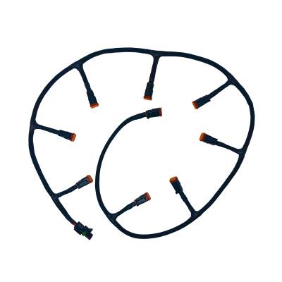 KC Hilites - KC HiLiTES 63225 Gravity LED Wire Harness Pro6 9-Light Plug-N-Play