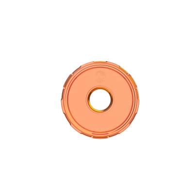 KC Hilites - KC HiLiTES 4402 Cyclone 2.0 LED-Replacement Lens Amber Single