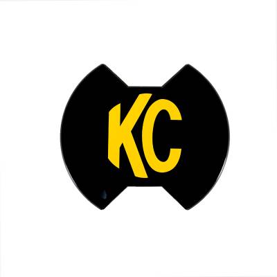KC Hilites - KC HiLiTES 5109 Black Cover for 6" SlimLite LED lights Each
