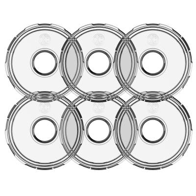 KC Hilites - KC HiLiTES 4410 Cyclone 2.0 LED Replacement Lens Clear 6-PK