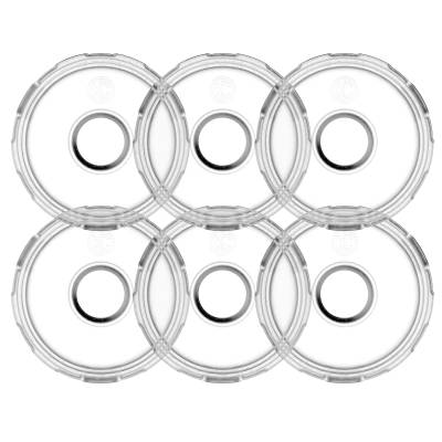 KC Hilites - KC HiLiTES 4411 Cyclone 2.0 LED Replacement Lens Diffused 6-PK