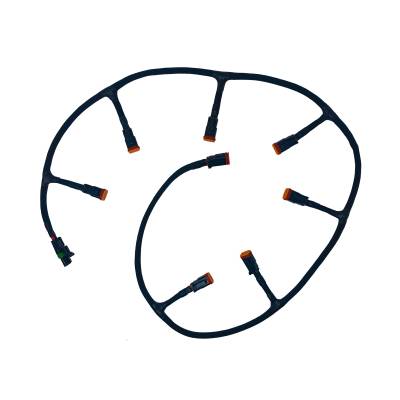 KC Hilites - KC HiLiTES 63221 Gravity LED Wire Harness Pro6 8-Light Plug-N-Play