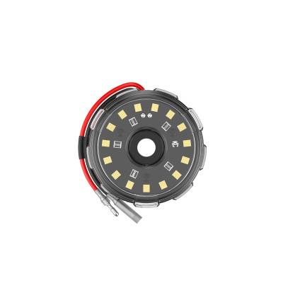 KC Hilites - KC HiLiTES 1358 Cyclone V2 LED Flood Clear 1-Light Universal