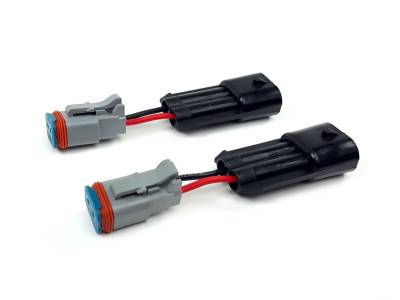KC Hilites - KC HiLiTES 63074 Wire Adapter H10 To DT for 99-16 Ford Super Duty