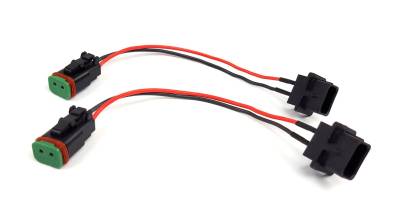 KC Hilites - KC HiLiTES 63072 Wire Adapter H16 To DT Fog Adapter for 10-18 Jeep Wrangler JK