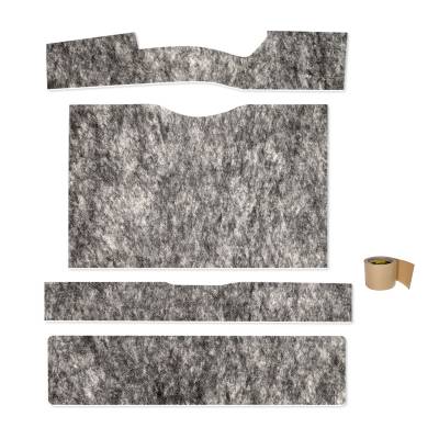 Design Engineering - Design Engineering 50025 Floor Insulation Kit 67-72 C10 Reg Cab Hi-Hump