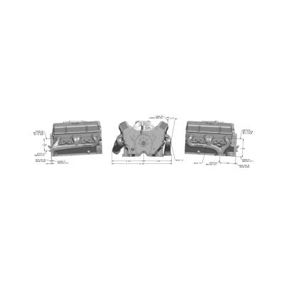 Hooker - Hooker Headers 8527-3HKR Exhaust Manifold for 58-74 Buick/Chevy/GMC/OM