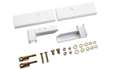 RealTruck Backrack - Backrack 30124W Standard Hardware White for 20-26 Silverado/Sierra 2500HD/3500HD