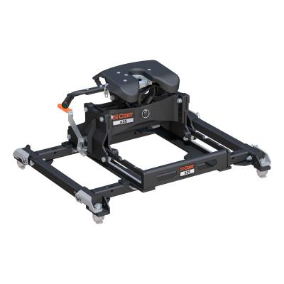 CURT - CURT 16058 A25 Sliding 5th Wheel Hitch 25K 13-25 RAM 2500/3500 Puck System