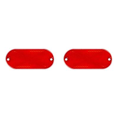 CURT - CURT 19234 Replacement Reflectors for Aluminum Cargo Carrier 18113-2-Pack