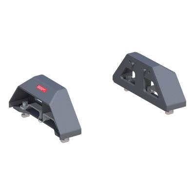 CURT - Puck 5th Wheel Legs for Silverado/Sierra HD 8' Bed 30K Teridium Grey