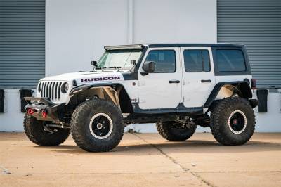 Road Armor - Road Armor 518AFFWB Stealth Fender Flare Body Armor for Gladiator/Wrangler JL