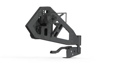 Road Armor - Road Armor 518RTC0B Stealth Tire Carrier Assembly for 18-23 Wrangler JL
