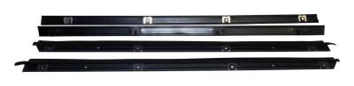 Crown Automotive Jeep Replacement - Crown Automotive 55024255MK Door Glass Weatherstrip Master Kit