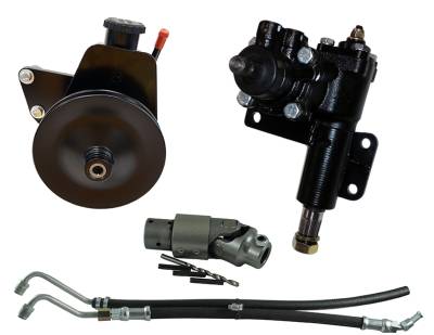 Borgeson - Borgeson 999063 P/S Conv Kit 70-72 Mopars w/1-1/8" Pitman Shaft & 318/360 V-8