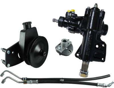 Borgeson - Borgeson 999052 P/S Conv Kit Mid-Size Ford Cars w/Man Steering & 289/302/351W
