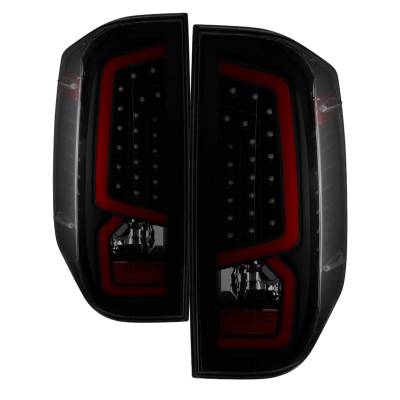 Spyder Auto - Spyder Auto 9040450 XTune Light Bar LED Taillights for 14-18 Toyota Tundra