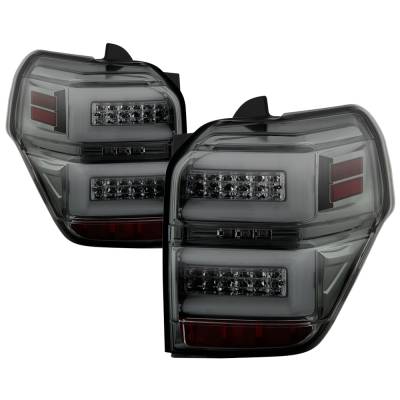 Spyder Auto - Spyder Auto 5087829 LED Taillights Smoke for 10-14 Toyota 4Runner