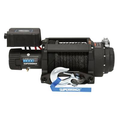 Superwinch - Superwinch 1518001 Tiger Shark 18000SR Synthetic Rope Winch