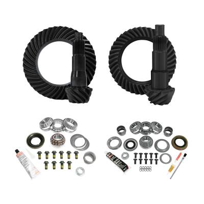 Yukon Gear and Axle - Yukon Gear YGK073 FR/RR Diff Ring/Pinion 4.56 for D30/D35 Jeep JL Non-Rubicon