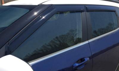Auto Ventshade AVS - Auto VentShade 94762 Ventvisor Window Deflector 4PC for 21-25 KIA Seltos