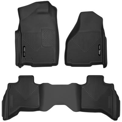 Husky Liners - Husky Liners 53628 X-act Contour Front & 2nd Seat Floor Liners