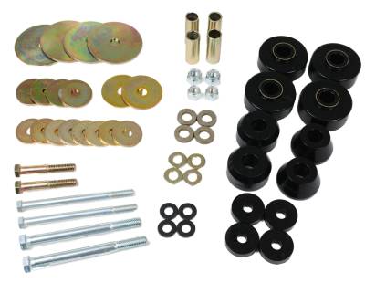 Energy Suspension - Energy Suspension 3.4174G Body Mount Set for Chevy