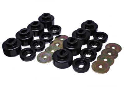 Energy Suspension - Energy Suspension 3.4162G Chevy/GMC 4WD Body Mount Set