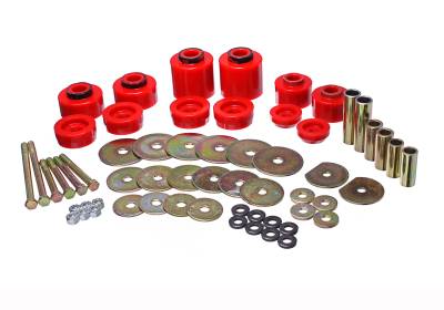 Energy Suspension - Energy Suspension 4.4123R Body Mount Set for Ford 4WD