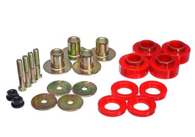Energy Suspension - Energy Suspension 3.4171R 68-72 Chevy Chevelle Body Mount Set