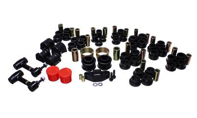 Energy Suspension - Energy Suspension 8.18115G Hyper-Flex Master Suspension Bushing Kit Black