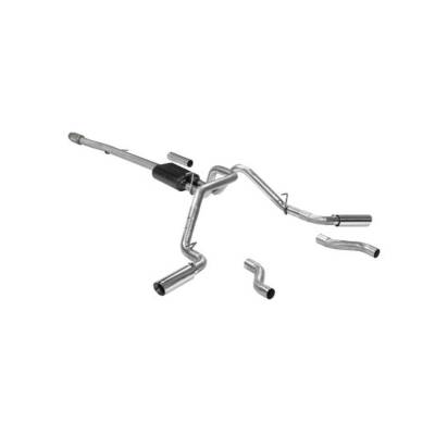 Flowmaster - Flowmaster 817853 American Thunder Cat-back Exhaust for 19-26 Silv/Sra 1500 5.3L