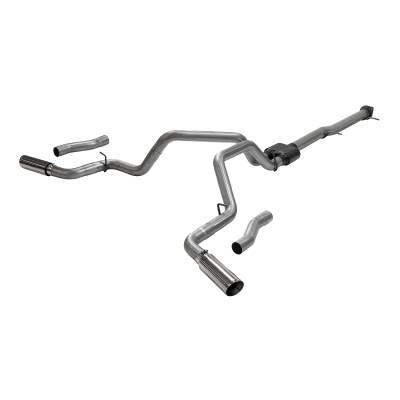 Flowmaster - Flowmaster 818112 Outlaw Cat-Back Exhaust System for 20-26 Silv/Sra 2500HD/3500