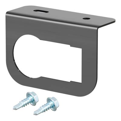CURT - CURT 57016 Connector Mounting Bracket for 7/4-Way Socket