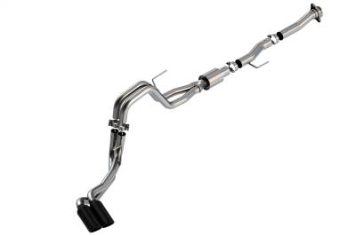 Borla - Borla 140877BC ATAK Cat-Back Exhaust Truck Side Exit 21-26 Ford F150 5.0L V8