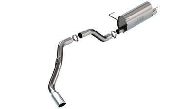 Borla - Borla Exhaust 140851 S-Type Cat-Back Exhaust Truck Side Exit for 19-26 RAM 2500