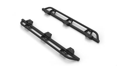 N-Fab - N-Fab TSJ074-TX TrailSlider Step System for 07-17 Wrangler JK