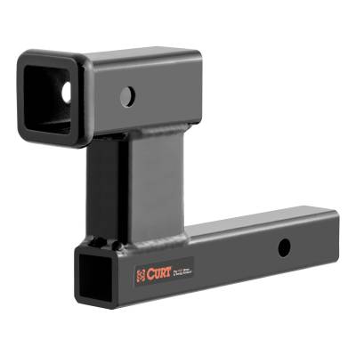 CURT - CURT 45808 Receiver Hitch Adapter 2" Shank 6" Drop 7500 lbs.