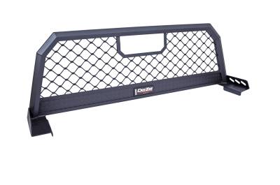 Dee Zee - Dee Zee DZ95092TB Textured Black Aluminum Mesh w/Mounting Brackets Cab Rack