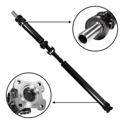 USA Standard Gear - USA Standard Gear ZDS150368 Drive Shaft Assembly Rear for 07-09 Kia Sorento RWD