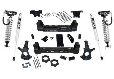 Superlift - 6.5" Lift Kit w/FOXCoilovers&RrShks 14-16Silv/Sierra1500 4WDw/CstStlCntrlArms