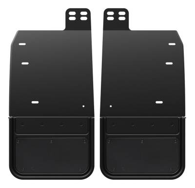 Gatorback - Gatorback GCAA768089 12" Black Rear Mud Flaps for Ford Expedition